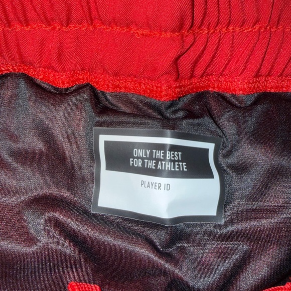 Kansas Jayhawks Adidas Women's Red Athletic Shorts - Picture 10 of 12